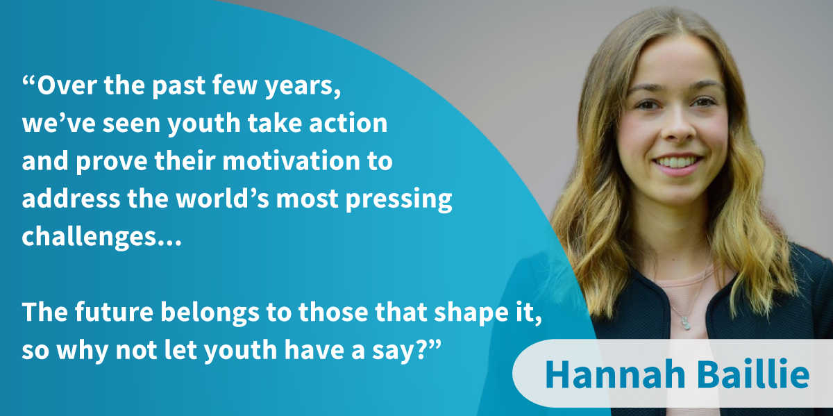 Hannah Baillie Young Canadians Roundtable on Health Vote 16 quote